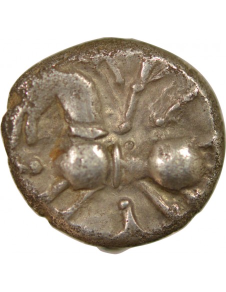 1 denier Argent Ie Siècle AV JC