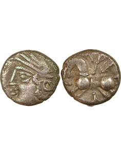 1 denier Argent Ie Siècle AV JC 2