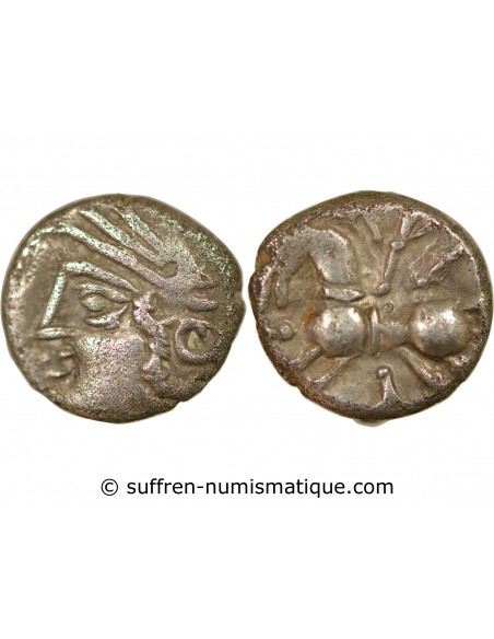 1 denier Argent Ie Siècle AV JC