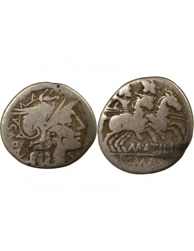 République Romaine 1 denier Argent 148 AV JC R Rome
