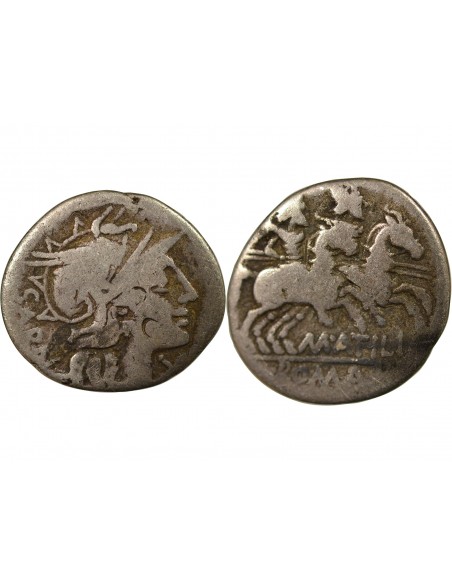 République Romaine 1 denier Argent 148 AV JC R Rome