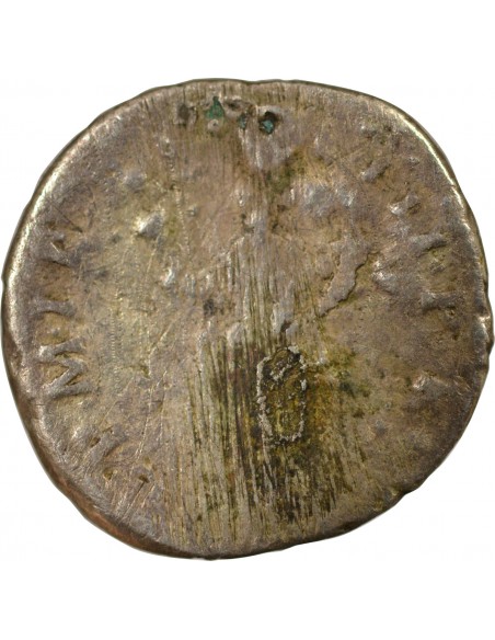 Rome Empire Trajan Pax 1 denier Argent 100 R Rome