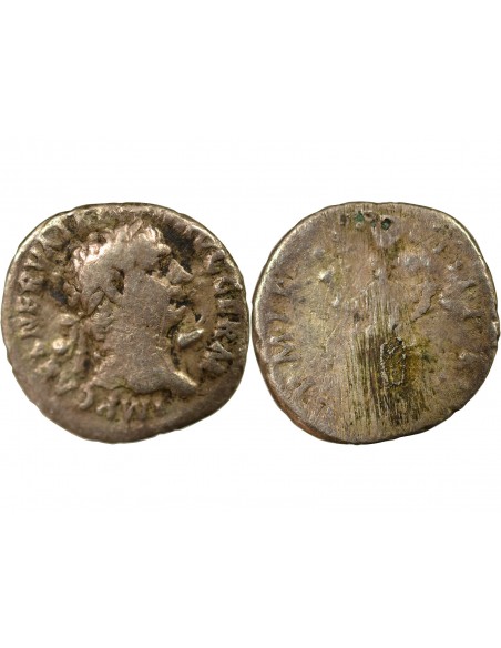 Rome Empire Trajan Pax 1 denier Argent 100 R Rome