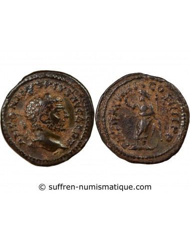 CARACALLA - DENIER FOURRE, Sérapis - APRES 216