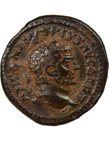 CARACALLA - DENIER FOURRE, Sérapis - APRES 216