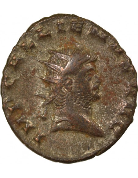 Rome Empire Gallien Salus 1 antoninien Billon 266 M Milan