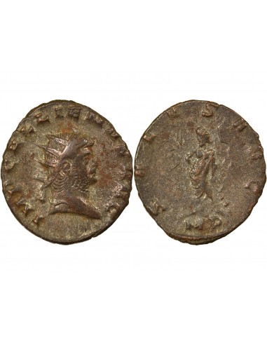 Rome Empire Gallien Salus 1 antoninien Billon 266 M Milan