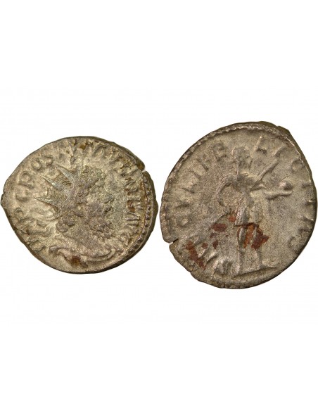 Empire des Gaules Postume Postume 1 antoninien Billon 263-265 Trèves