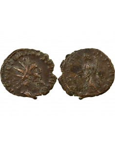 Rome Empire Victorin 1 antoninien Billon 271 Cologne 2