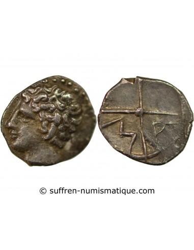 1 obole Argent 300 à  50 AV JC MA Marseille