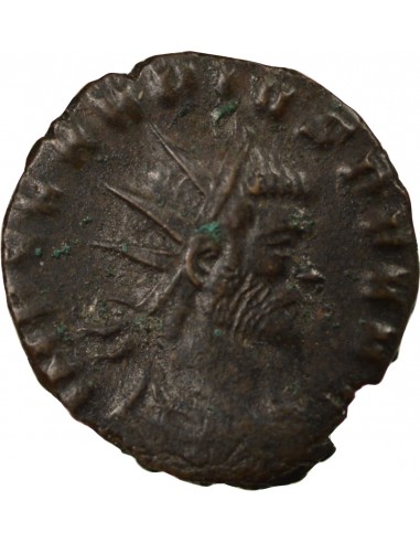 Rome Empire Claude II le Gothique Pax 1 antoninien Billon 269 M Milan