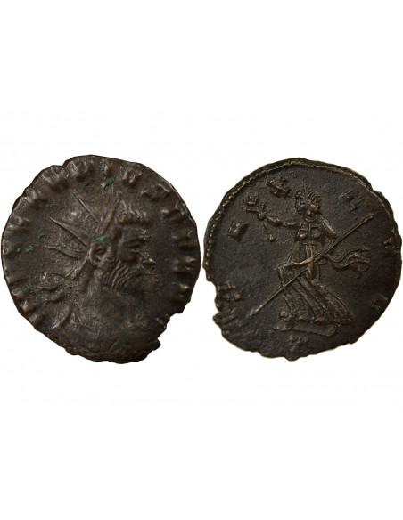 Rome Empire Claude II le Gothique Pax 1 antoninien Billon 269 M Milan