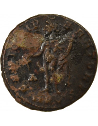 Rome Empire Galère Génie 1 follis Cuivre 308-309 Cyzique