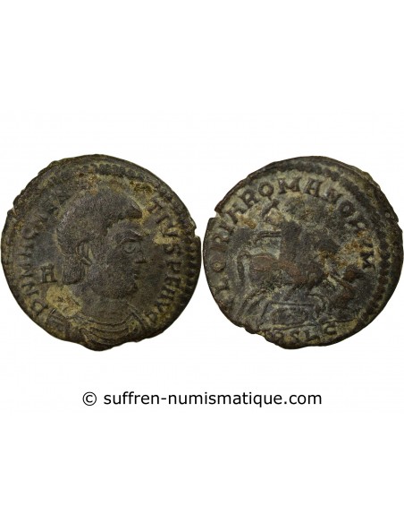 Rome Empire Magnence 1 maiorina Cuivre 350 D Lyon