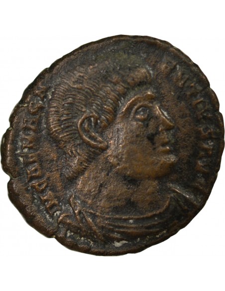 Rome Empire Magnence Magnentius 1 maiorina Cuivre 350 Trèves