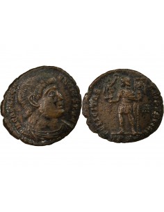 Rome Empire Magnence Magnentius 1 maiorina Cuivre 350 Trèves 2