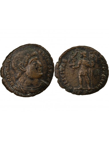 Rome Empire Magnence Magnentius 1 maiorina Cuivre 350 Trèves