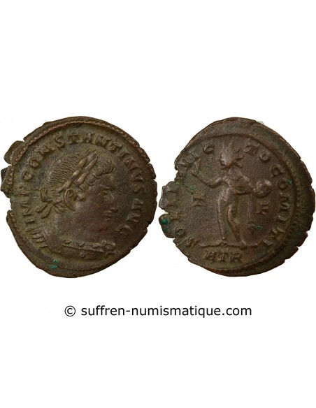 Rome Empire Constantin Ier Sol 1 nummus Cuivre 316-317 Trèves
