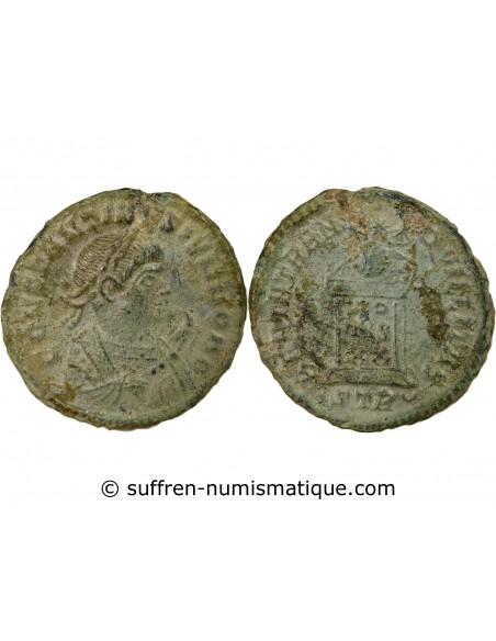 Rome Empire Constantin II Autel 1 nummus Cuivre 323 Trèves