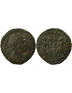 Rome Empire Constantin Ier 1 nummus Cuivre 330-333 Constantinople 2