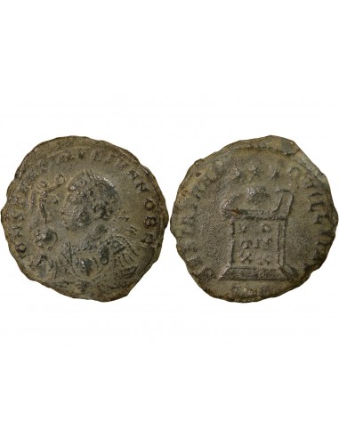 Rome Empire Constantin II 1 nummus Cuivre 321-323 Trèves