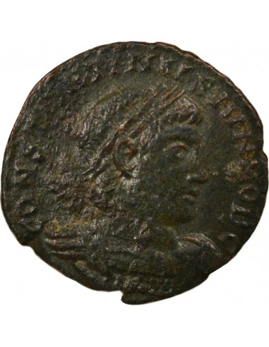 Rome Empire Constantin II Soldats 1 nummus Cuivre 333-335 R Rome