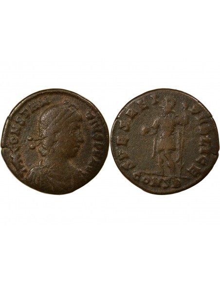 Rome Empire Constance II Empereur 1 nummus Cuivre 358 Constantinople