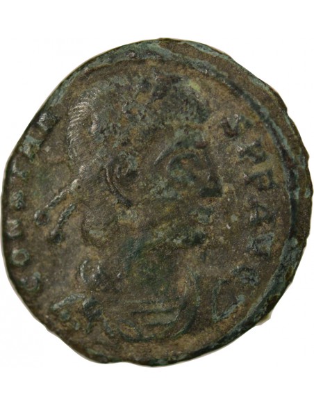 Rome Empire Constant Ier Victoires 1 nummus Cuivre 347-348 Siscia