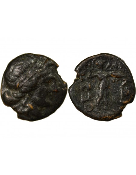 Grèce (Thessalie) Thessalie, Ligue Thessalienne - Unite Bronze - Magistrat Philocrate, 196 / 146 Av Jc 1 unite Bronze 196 / 146 