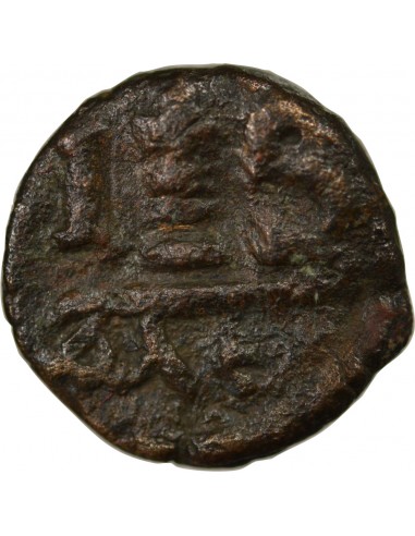 Empire Byzantin Héraclius 01-févr follis Cuivre 610-641 Carthage