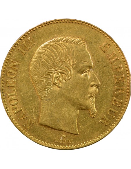 NAPOLEON III - 100 FRANCS OR 1857 A PARIS﻿