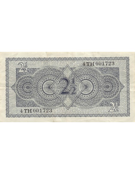 Pays-Bas Juliana 2 1/2 Gulden 1949