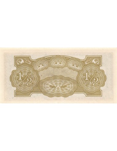 Myanmar 1/2 Rupee 1942