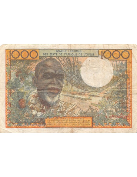 Sénégal 1000 francs 1971-1973
