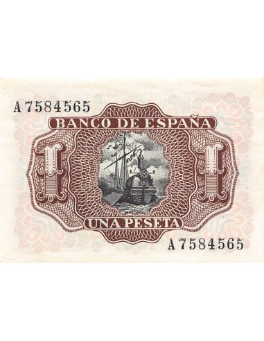 Espagne 1 peseta 1953