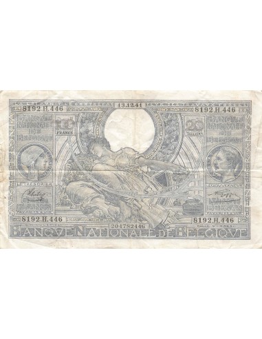 Belgique 100 francs 1941