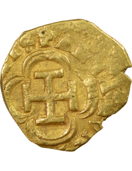 ESPAGNE, PHILIPPE III - ESCUDO OR 1611/1615 S SEVILLE