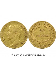 NAPOLEON Ier﻿ - 20 FRANCS OR AN 13 A PARIS﻿﻿﻿