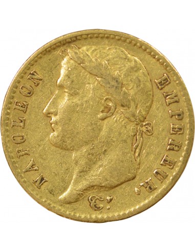 NAPOLEON Ier - 20 FRANCS OR 1810 W PARIS