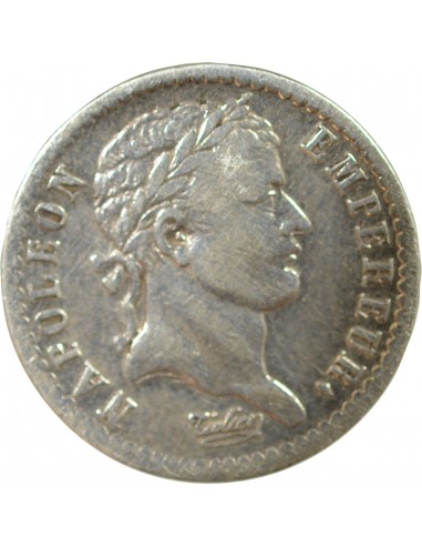 NAPOLEON Ier - DEMI FRANC ARGENT 1811 B ROUEN