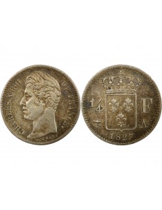 Charles X 01-avr franc Argent 1827 A Paris 2