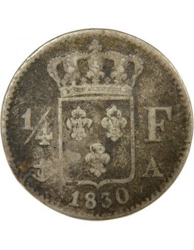 Charles X 01-avr franc Argent 1830 A Paris