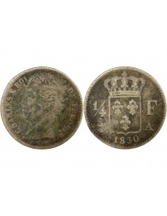 Charles X 01-avr franc Argent 1830 A Paris 2