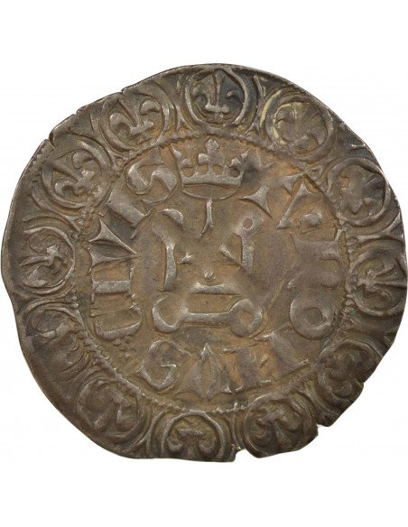 CHARLES V -  GROS TOURNOIS, 2e EMISSION 1369-1380