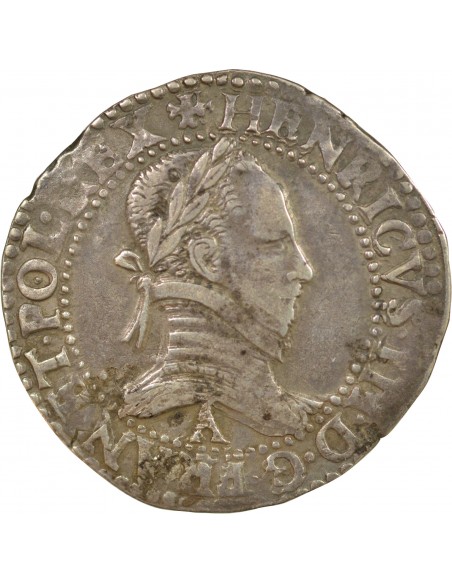 Henri III 1 franc Argent A Paris