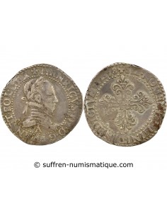 Henri III 1 franc Argent A Paris