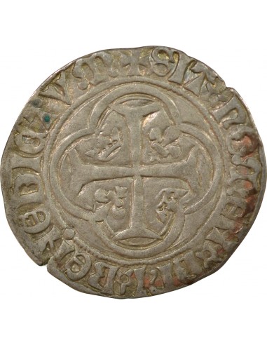 Charles VIII 1 blanc Billon 1488-1498 S Troyes