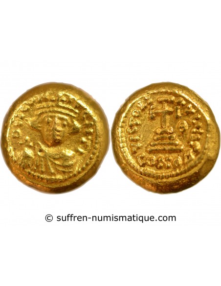 CONSTANT II - SOLIDUS OR 644 / 645 CARTHAGE