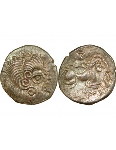 CORIOSOLITES - STATERE BILLON 80 / 50 AV JC, CLASSE III