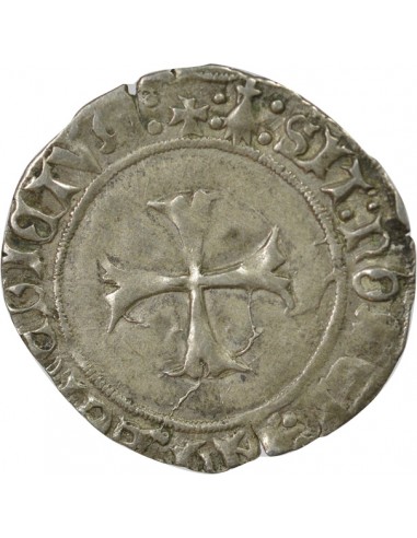 François II de Bretagne 1 blanc Billon 1458-1488 T Nantes